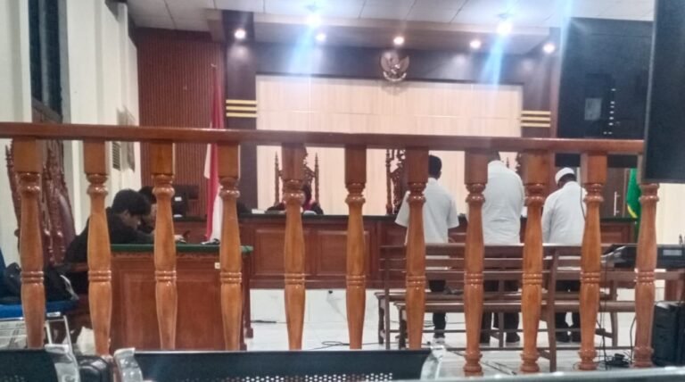 Ketua DPW Kapten Indonesia Provinsi Papua Barat Divonis 26 Bulan Penjara