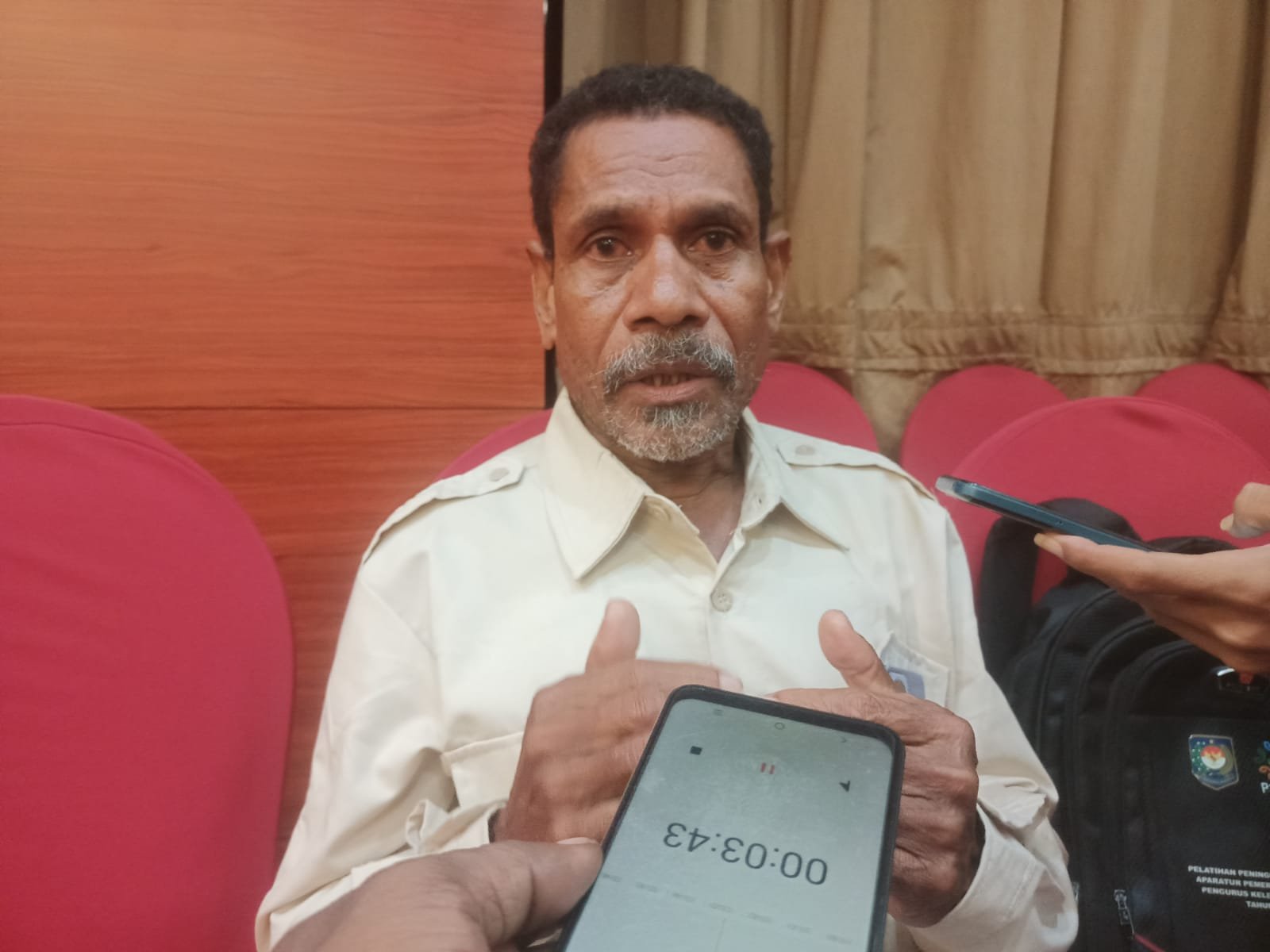 Ketua Apindo Provinsi Papua Barat, P. Woniana