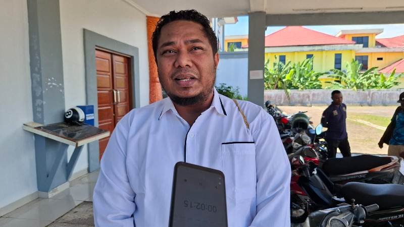 Pemohon, Matius Gun Ramar. Foto: FSM