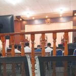Sidang perkara dugaan tipikor pemberian fasilitas kredit pada BRI KCP Manokwari Kota, Jumat, 20 Juni 2025 sore. Foto: TIM2