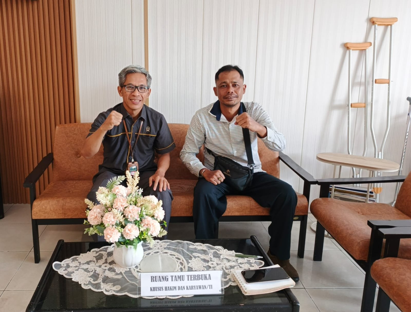 Ketua PN Manokwari, Mahendrasmara Purnamajati, SH, MH yang ditemui di PN Manokwari, Rabu (14/1/2026). Foto: TIM2